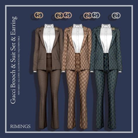 gucci mens cc sims 4|sims 4 Gucci brooch.